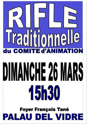 Grande rifle du comité d&rsquo;animation