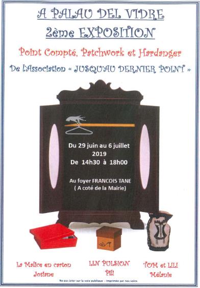 EXPOSITION JUSQU&rsquo;AU DERNIER POINT