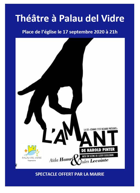 Pièce de Théâtre : l&rsquo;Amant de Pinter