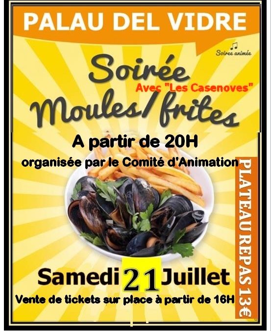 Soirée Moules frites