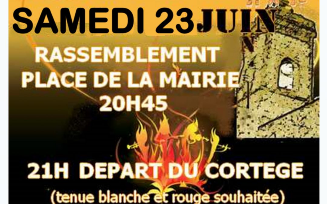 FETE DE LA SAINT JEAN