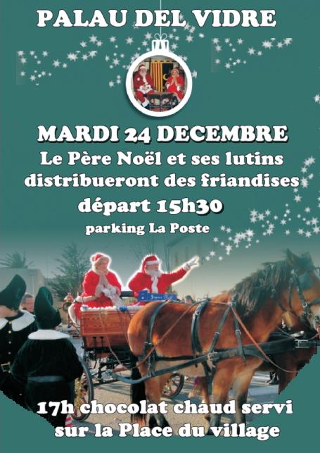 Défilé du Père Noël et de ses lutins