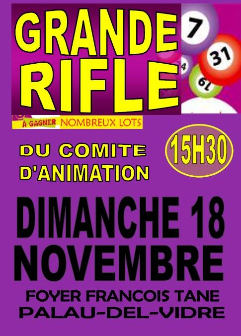 GRANDE RIFLE DU COMITE