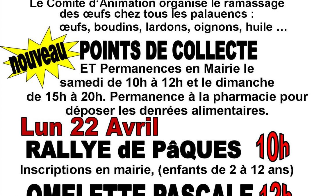 WEEK-END DE PAQUES