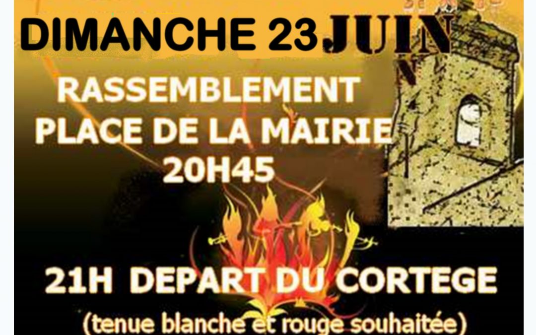 FETE DE LA SAINT JEAN