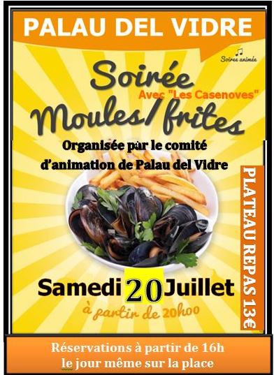 Soirée Moules frites