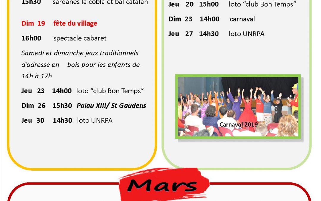 Festivités