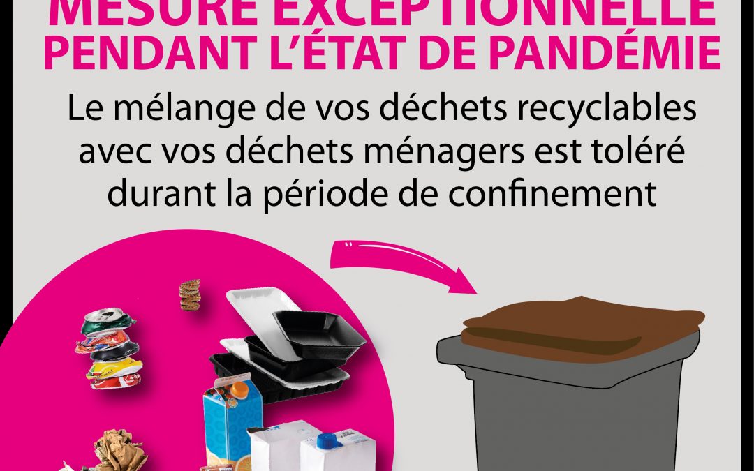 Collecte des déchets de nouvelles mesures