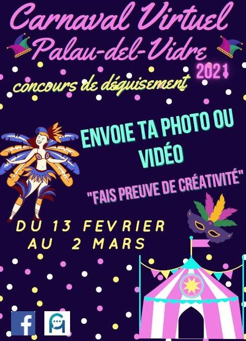 Carnaval virtuel de Palau-del-Vidre 🎭