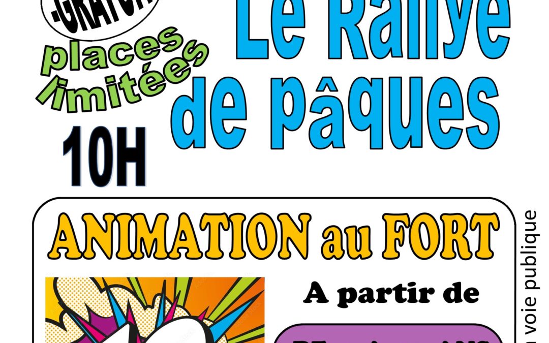 RALLYE DE PÂQUES🔍😎🐣