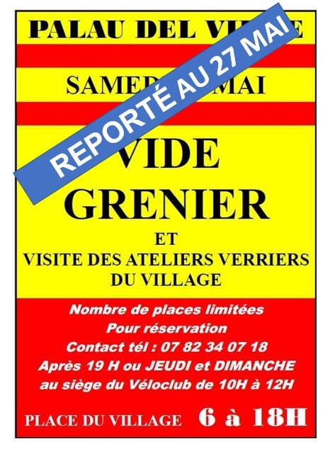 VIDE GRENIER VELO CLUB