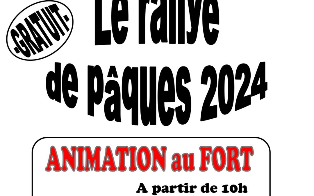 RALLYE DE PÂQUES