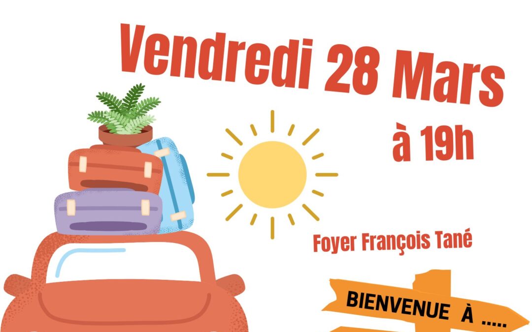 POT DE BIENVENUE DES NOUVEAUX ARRIVANTS