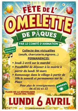 OMELETTE DE PÂQUES